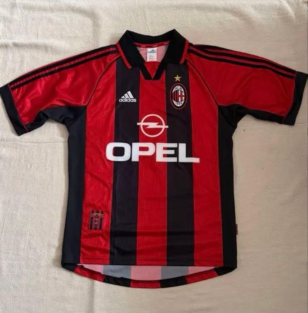 希少品 ACミラン ユニフォーム ボバン 10 アディダス イタリア製