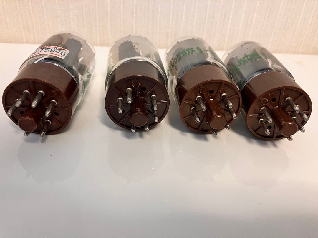 SYLVANIA 6L6WGB 真空管 4本セット 長期保管マッチドペア