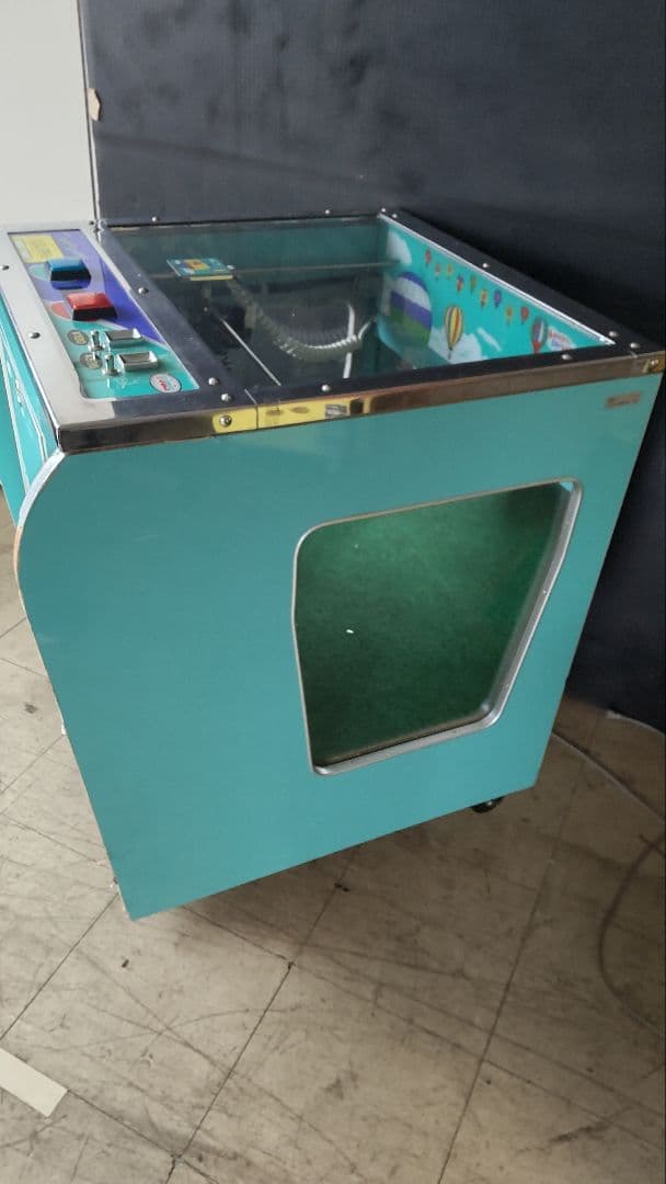 ラッキークレーン ミニ 水色 風船デザイン 送料無料