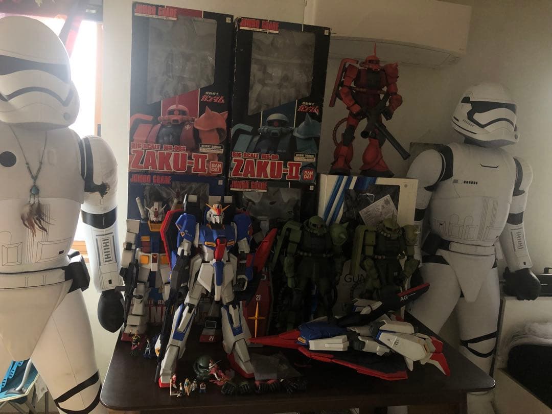 1/35 ジャンボグレード9体セット　ガンダム ザクII Zガンダム　希少