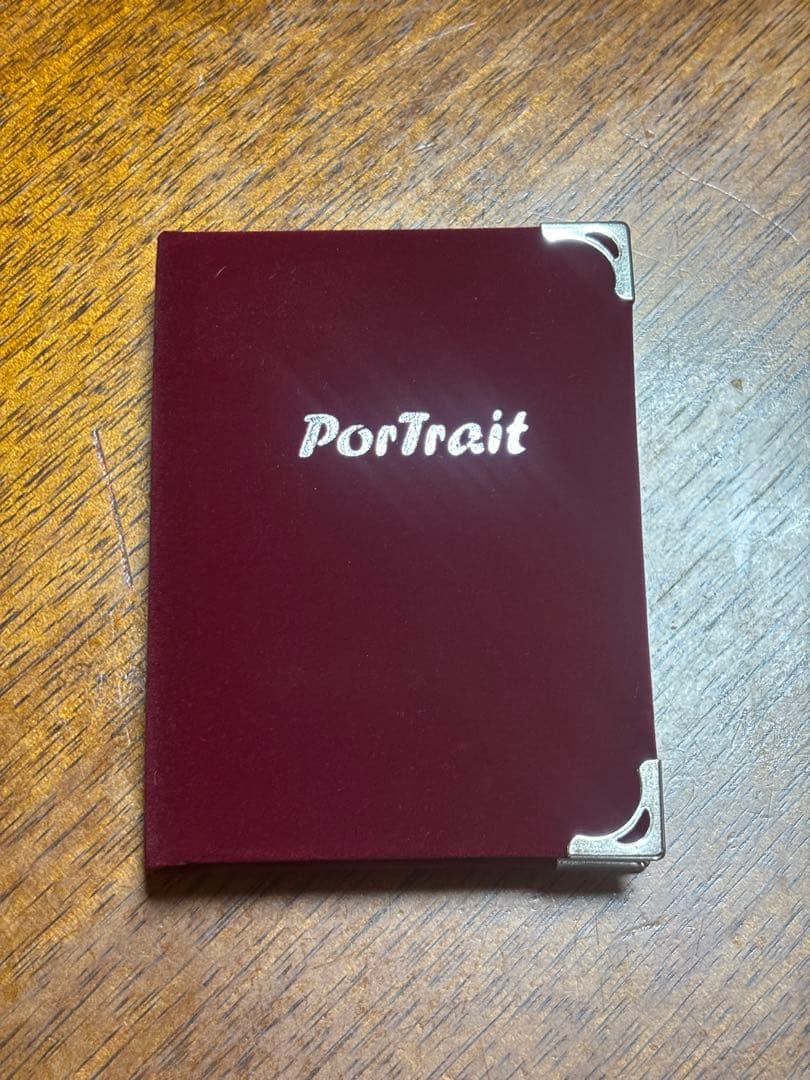 ポートレートアルバム 10冊 ワインレッド