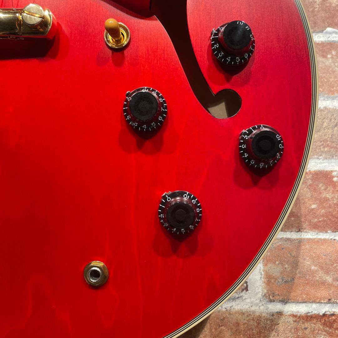 【最終】Epiphone es-355 エピフォン　セミアコ　チェリーレッド
