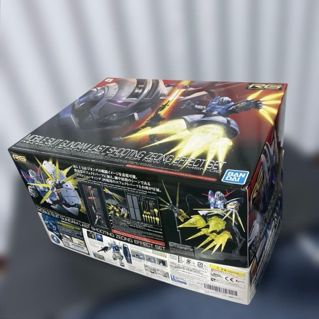 RGジオングエフェクトセットとRX-78-2ガンダムVer.3.0の ２セット