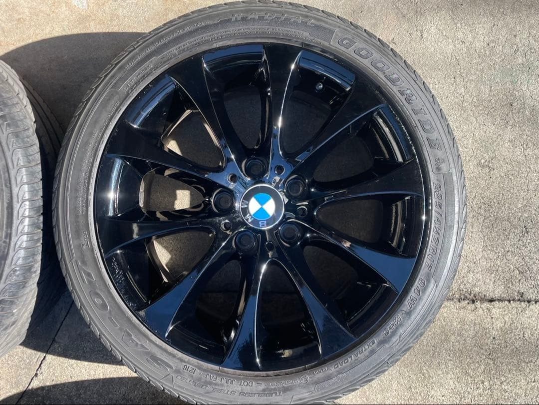  3シリーズ 純正タイヤホイール 120-5H 8J+34 8.5J+37