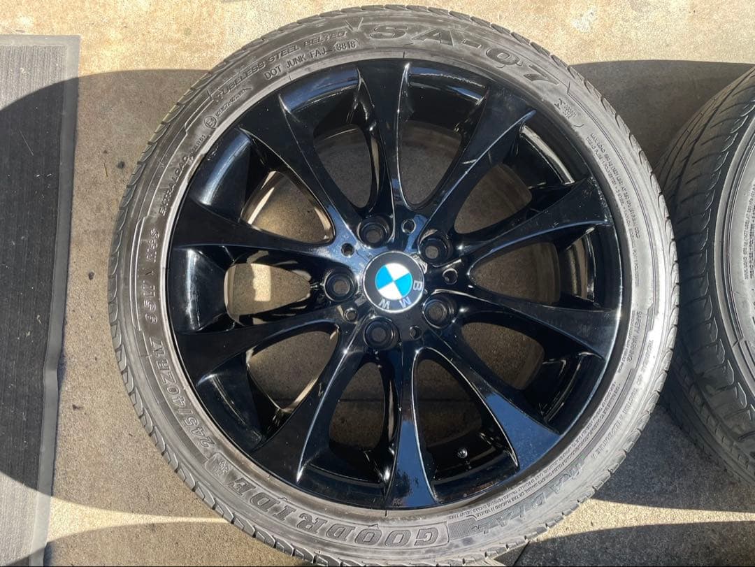  3シリーズ 純正タイヤホイール 120-5H 8J+34 8.5J+37