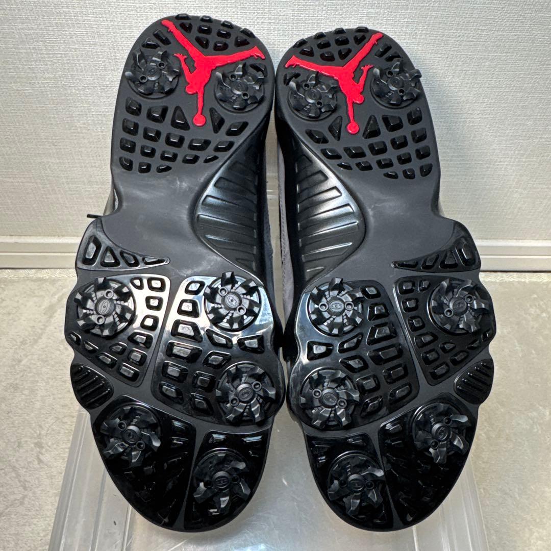 23 未使用　エアジョーダン　ゴルフシューズ　ハイカット　ブラック　8.5