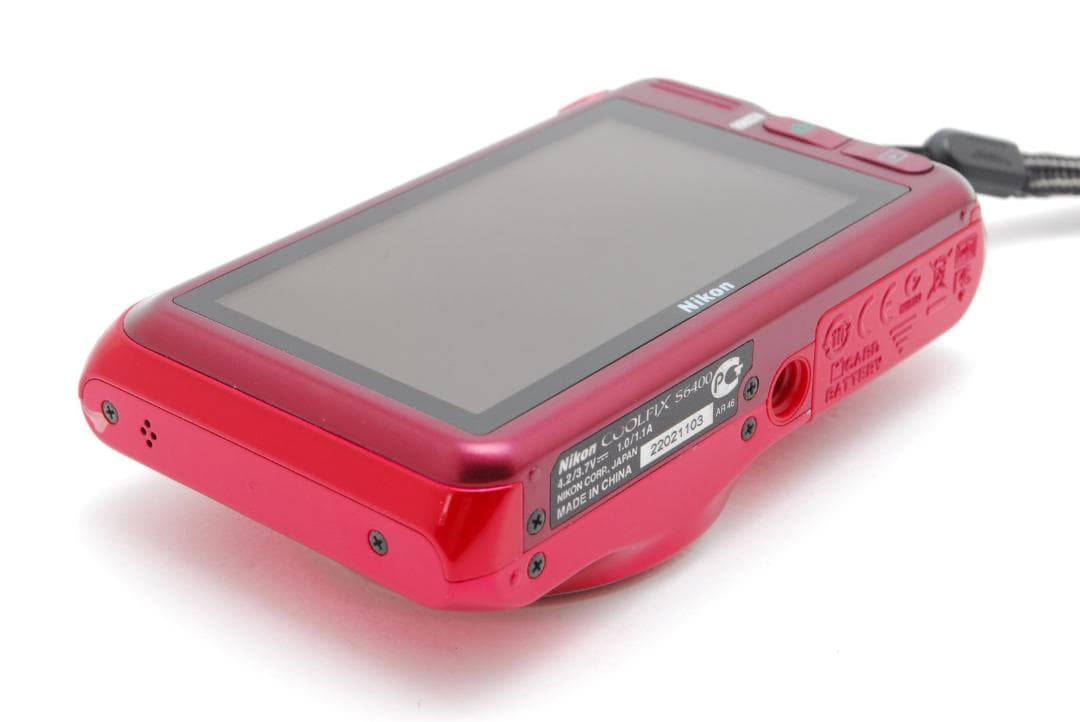 Nikon COOLPIX s6400 赤 コンパクトデジタルカメラ 動作確認済