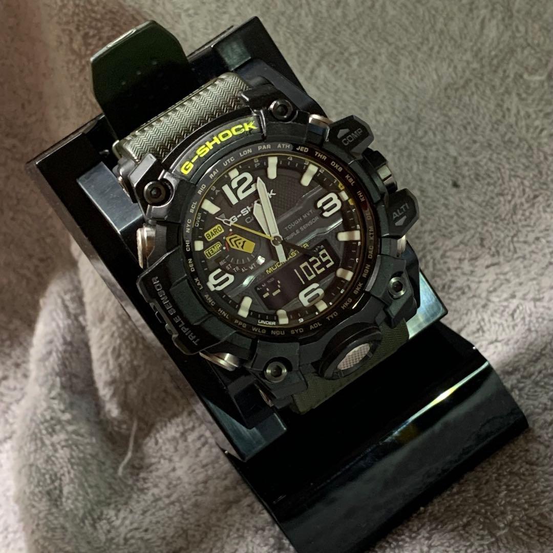 時計 CASIO MUDMASTER GWG-1000 Military Green