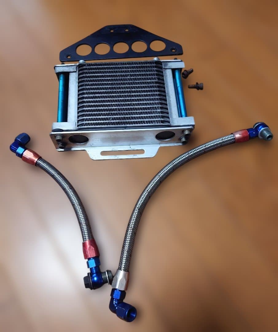 GPz900R 社外オイルクーラー