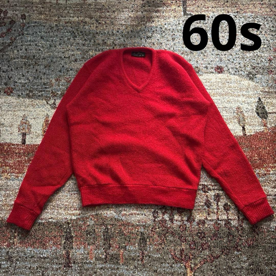 値*！様 【60s〜】モヘアニット　モヘヤ素材　短丈　ジャストサイズ