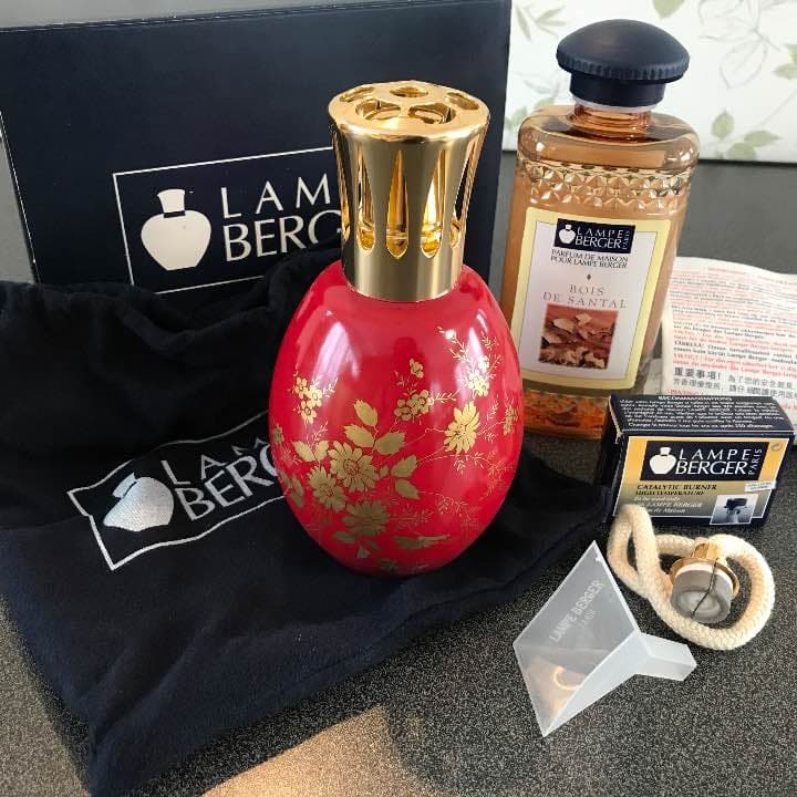 ランプベルジェ  レッドシルク