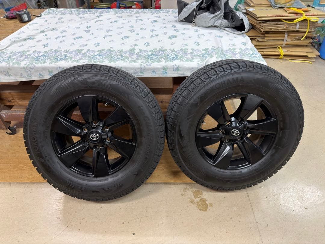 ランドクルーザープラド 純正ホイール Ice GUARD スタッドレス4本セット