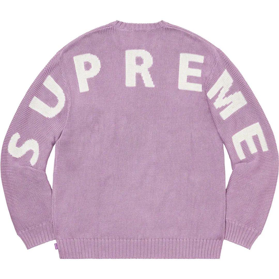 SUPREME Back Logo Sweater ニットセーター/カーディガン