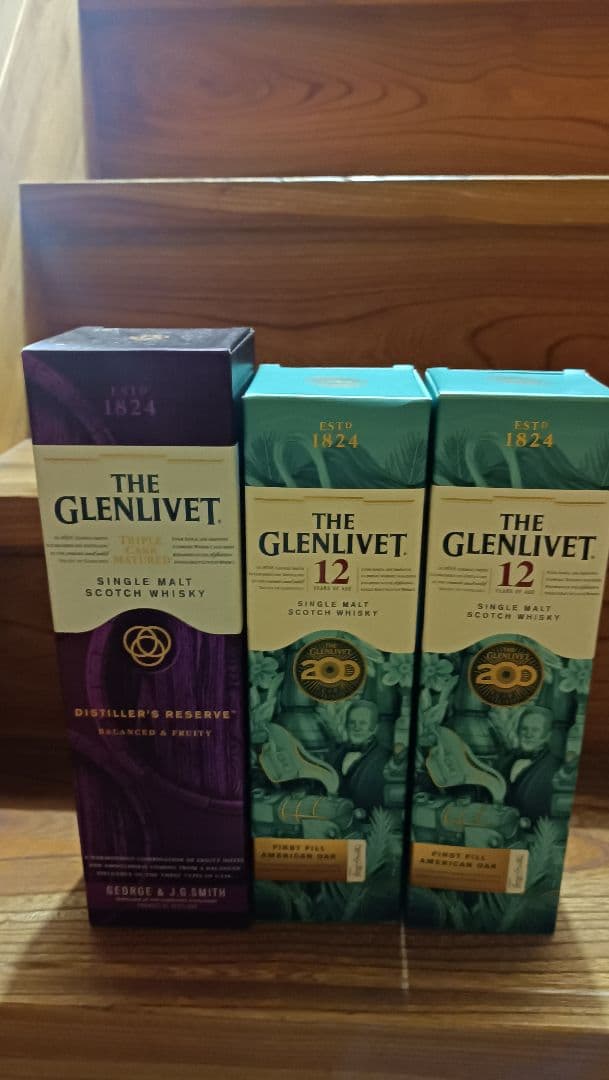 THE GLENLIVET 12 1000ml　700ml 計3本