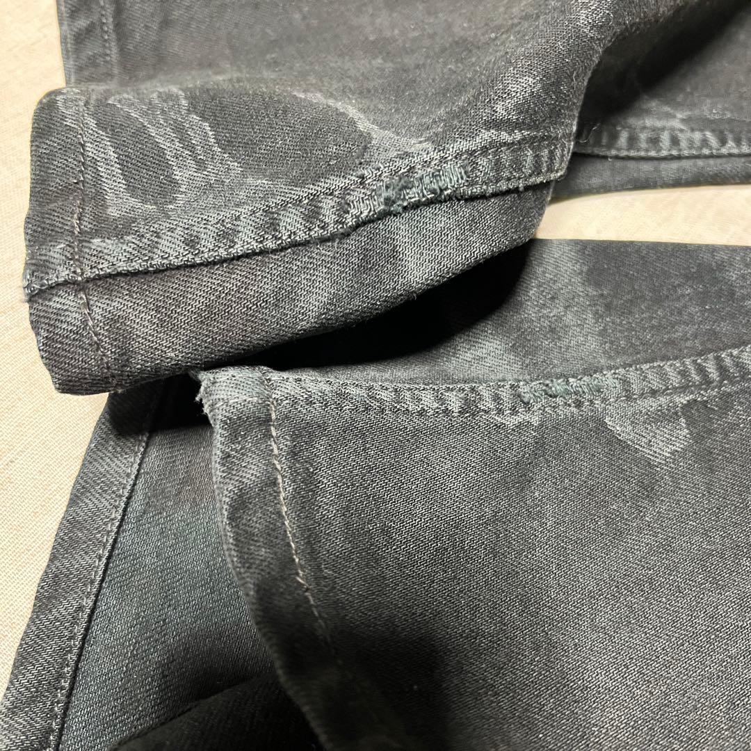 ISAMU KATAYAMA BACKLASH 加工デニム　ブラックデニム