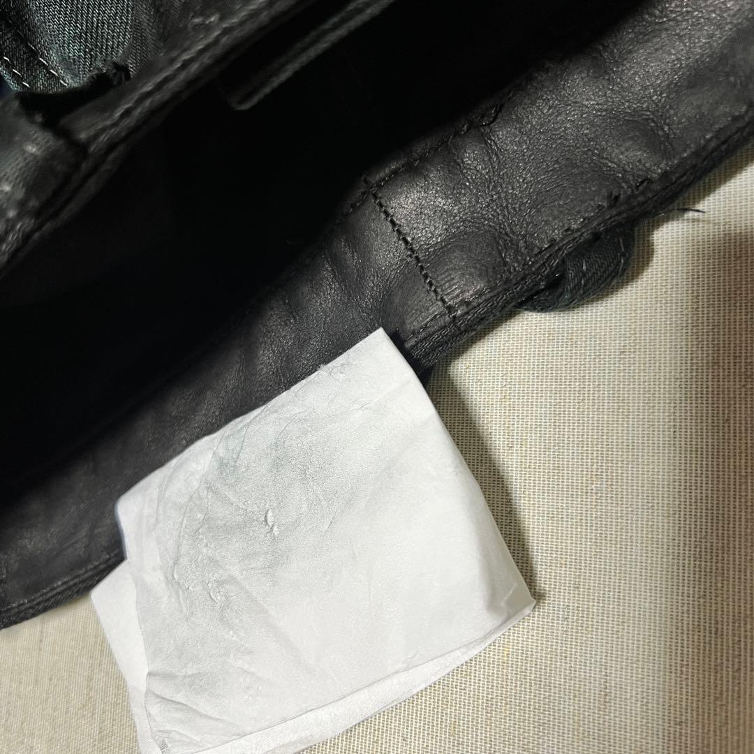 ISAMU KATAYAMA BACKLASH 加工デニム　ブラックデニム