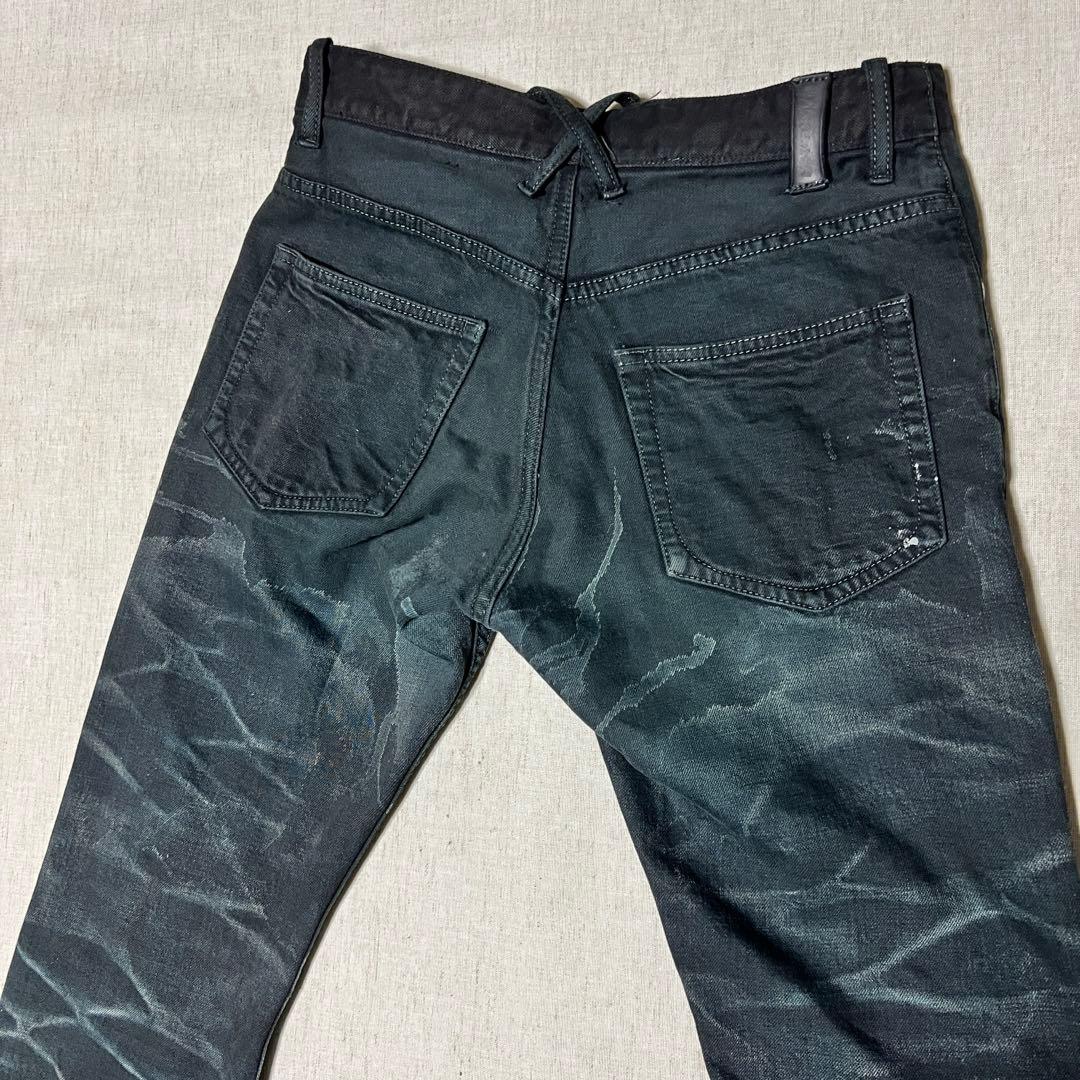 ISAMU KATAYAMA BACKLASH 加工デニム　ブラックデニム