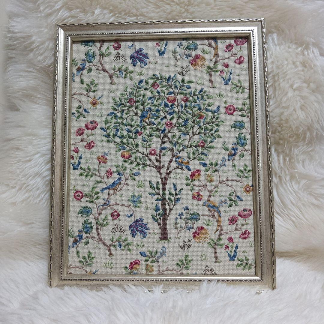 クロスステッチ完成品ホビーラホビーレ　ケルムスコットツリー