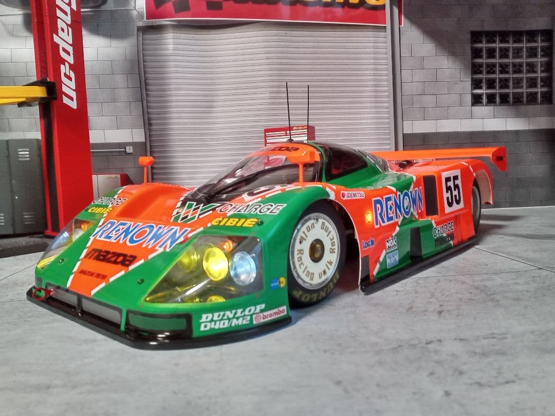 タミヤ 1/10 Cカー RENOWN CHARGE MAZDA 787B
