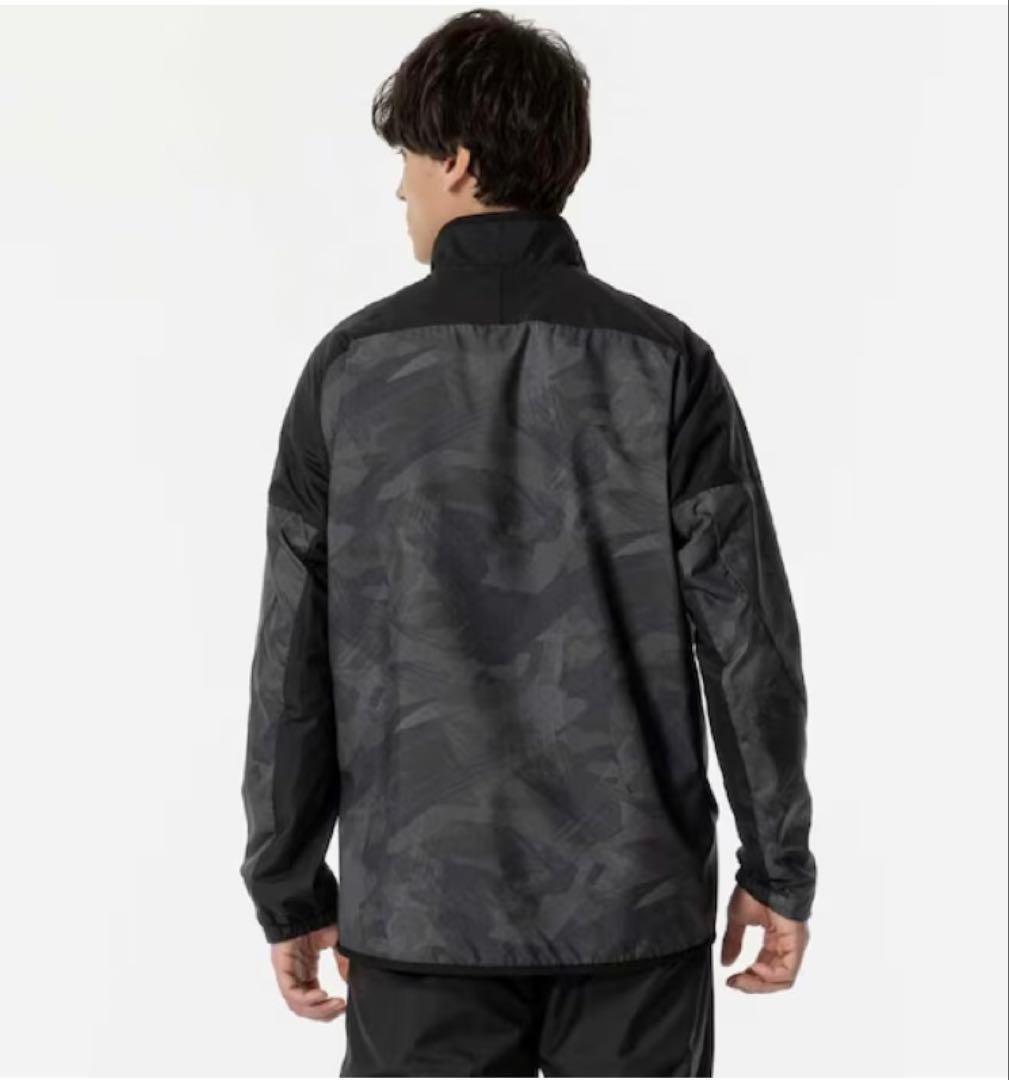 新品　ミズノ　メンズ　ブレスサーモ　軽量　あったか　ブラック　黒　スポーツ　XL