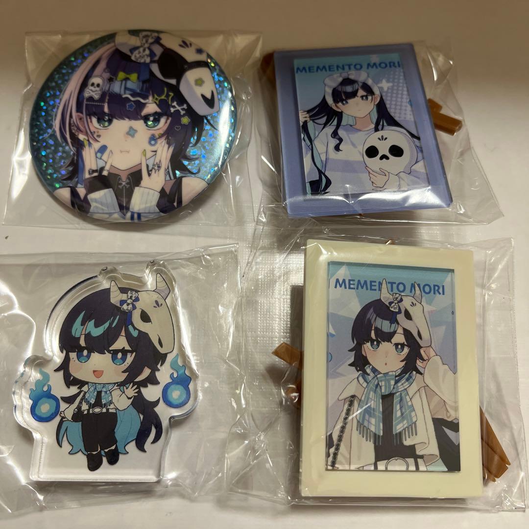 めめ村 めめんともり 缶バッジ アートフレーム アクリルブロック