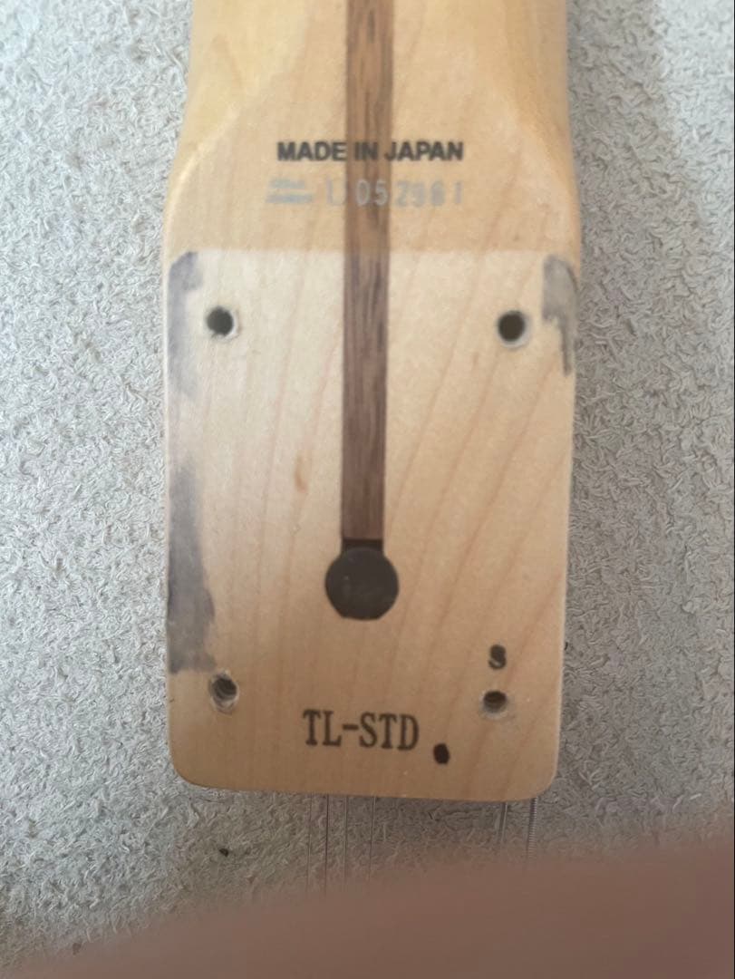 Fender japan Telecaster TL-STD ブラック/メイプル