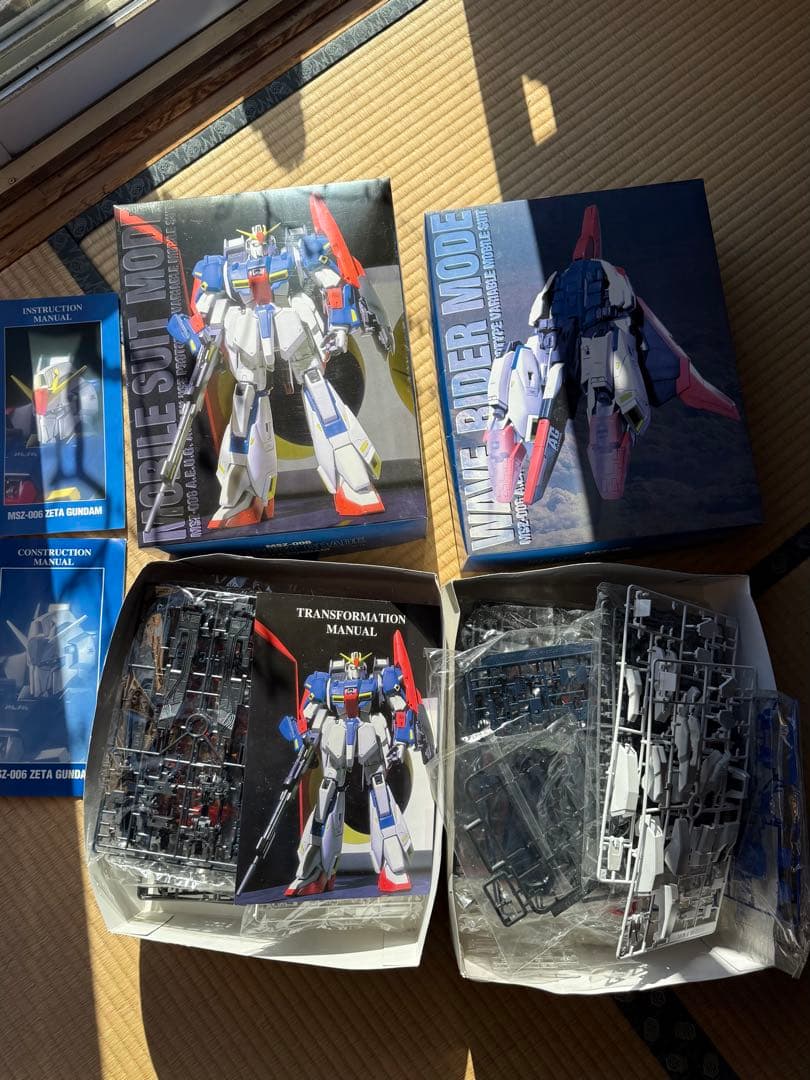 バンダイ PG 1／60 MSZ-006 ゼータガンダム　Zガンダム