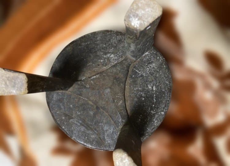 木製円形座卓 3本脚　アフリカンスツール