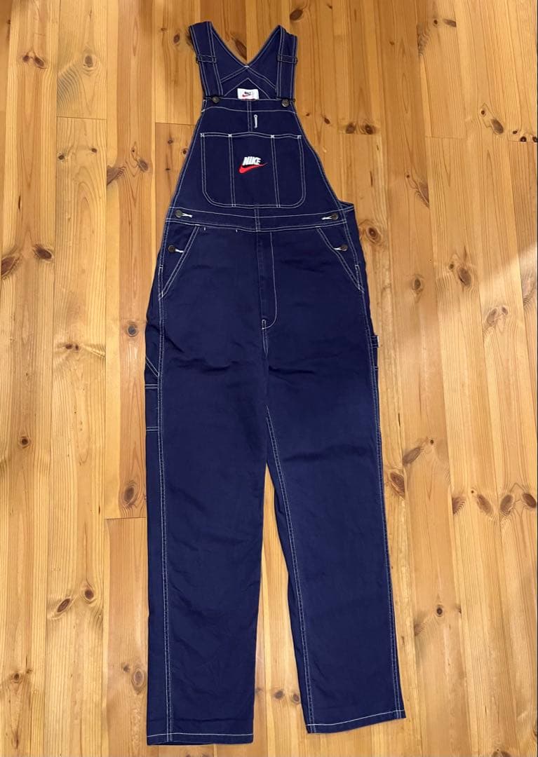 Supreme×NIKE オーバーオール サロペット サイズM ネイビー