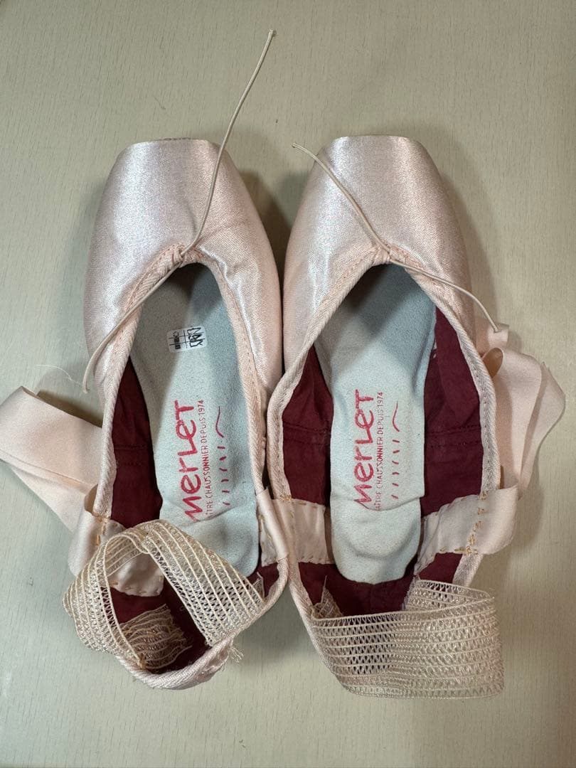 メルレ トゥシューズ LENA(レナ)15Cローヴァンプ