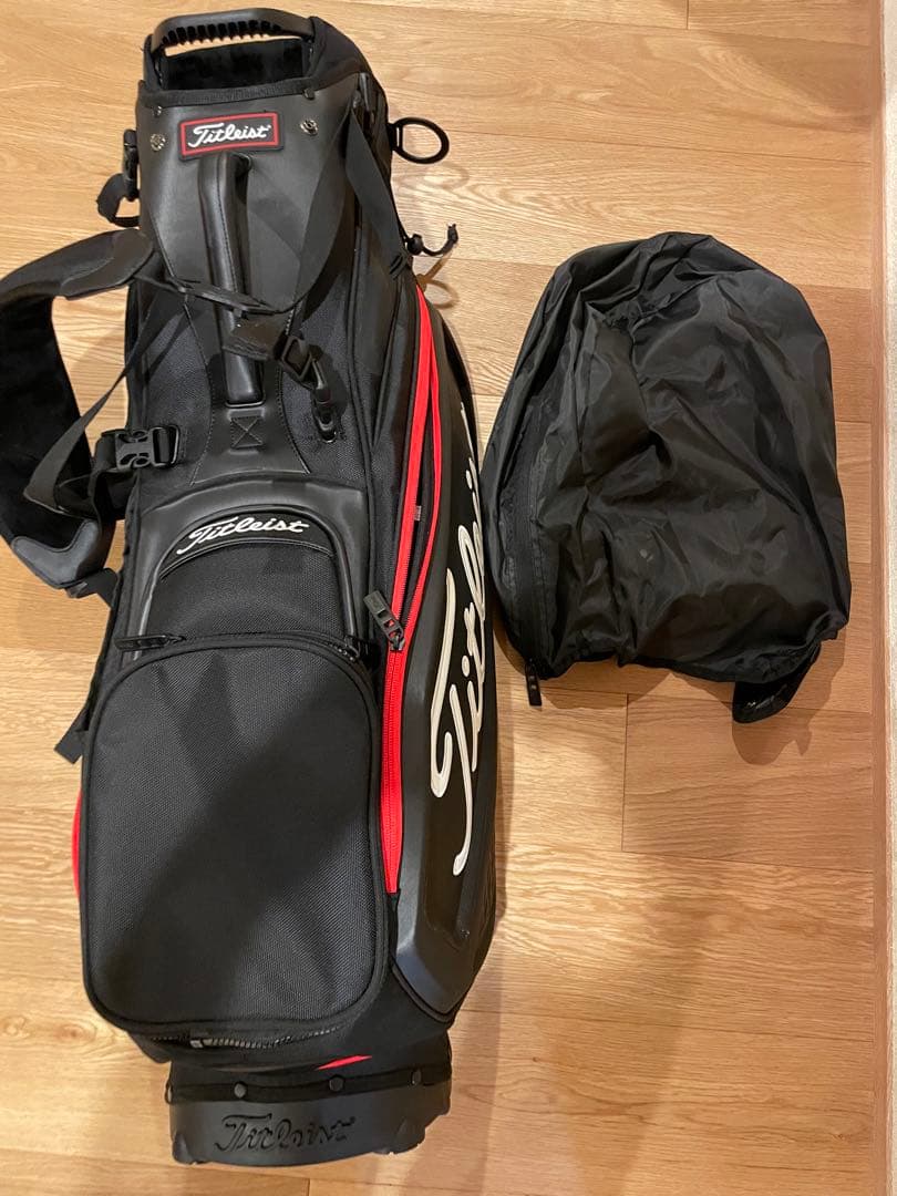 美品 Titleist キャディバッグ スタンド式