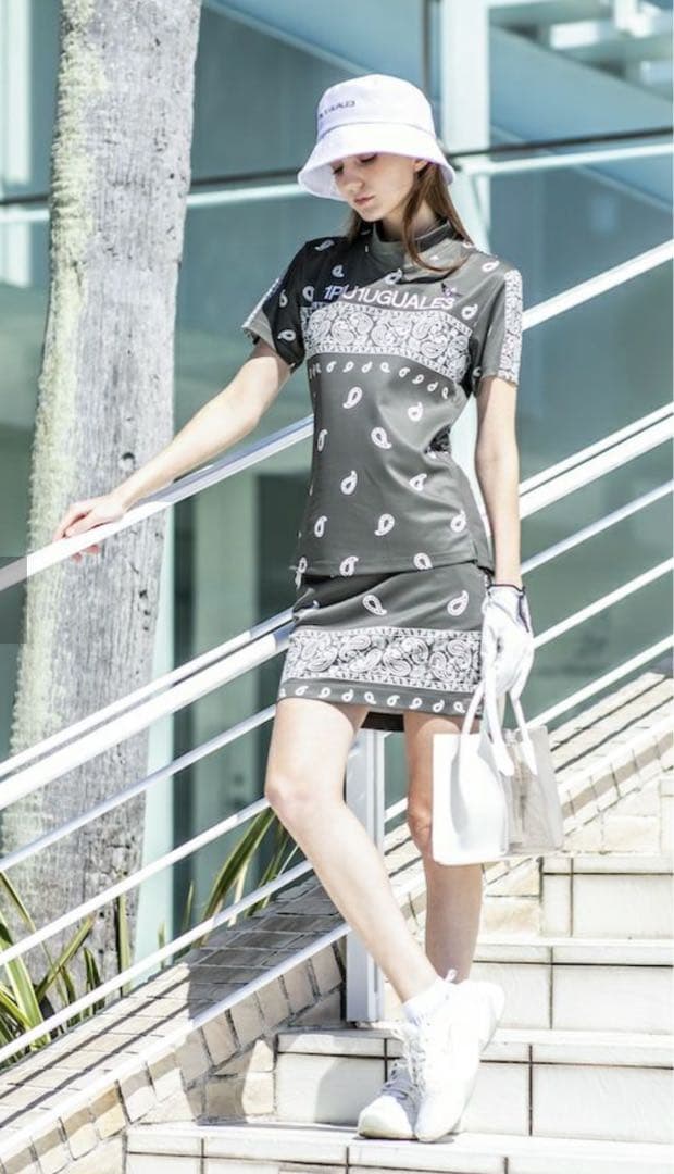 ウノピュウS/SMOCK NECK BANDANA SKIRT set up