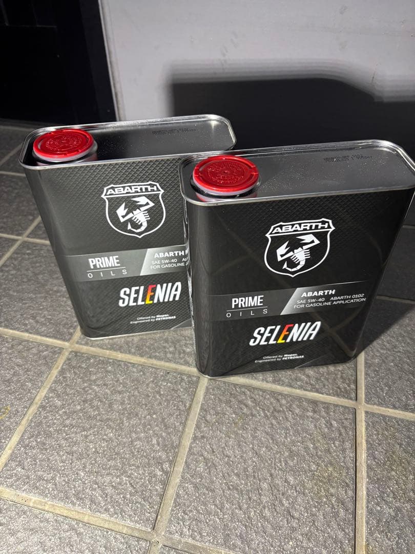 ABARTH SELENIA PRIME OIL 2缶セット