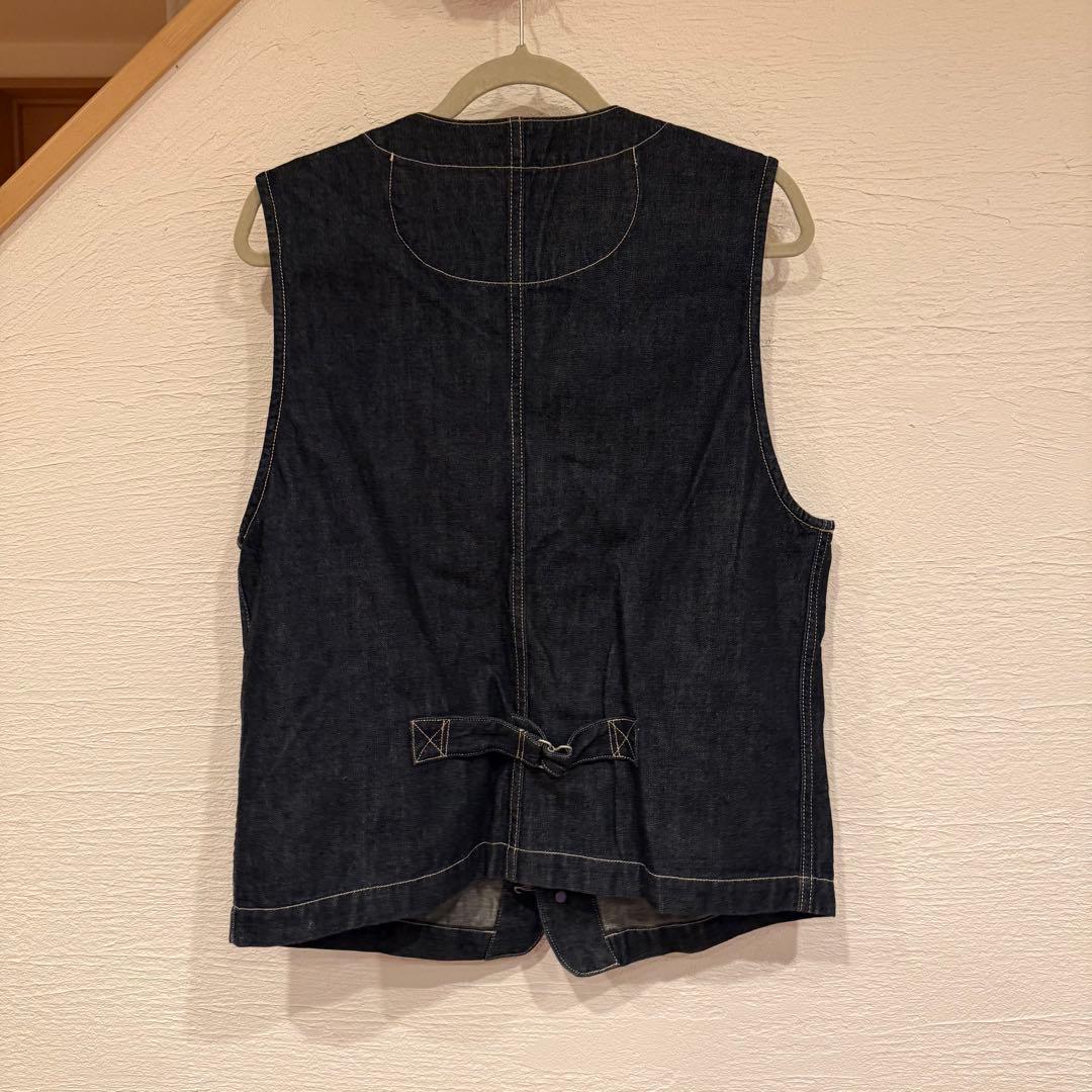 Schott デニムベスト XL