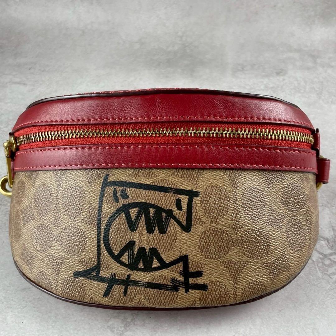 ✨稀少✨美品✨コーチ　ボディバッグ　ショルダー　レキシー　コラボ　シグネチャー