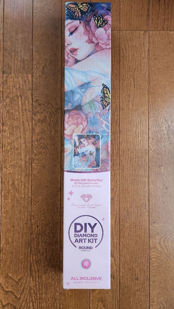 さ*ん様 DACダイヤモンドアートキット「Sleeps with Butterf
