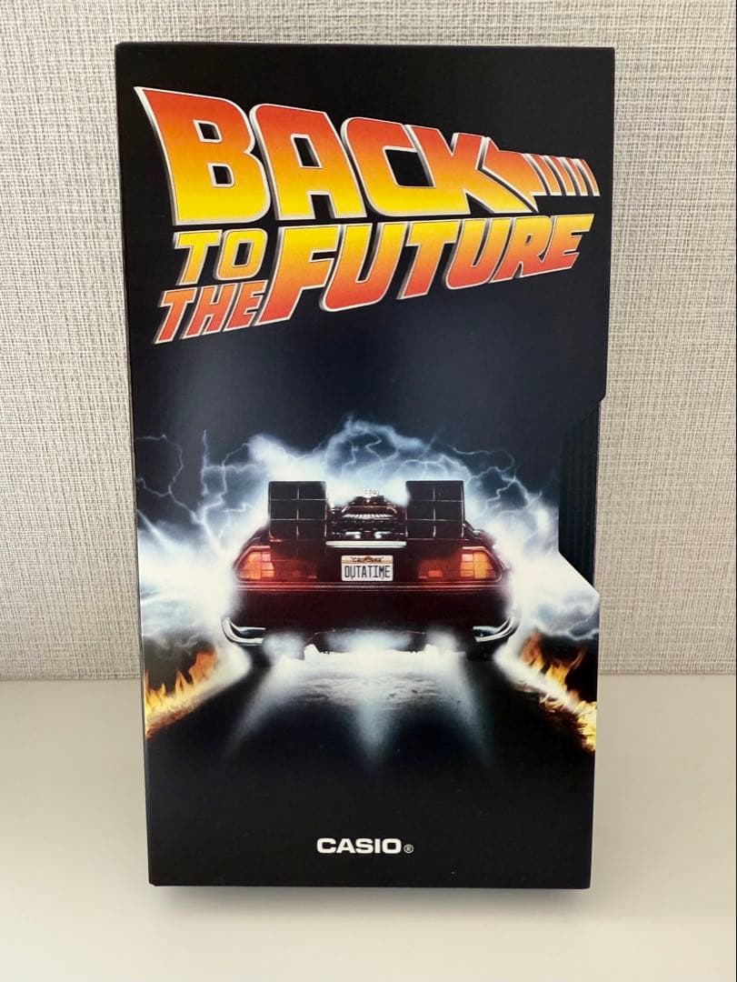 【新品未使用】CASIO バックトゥザフューチャー コラボレーション限定
