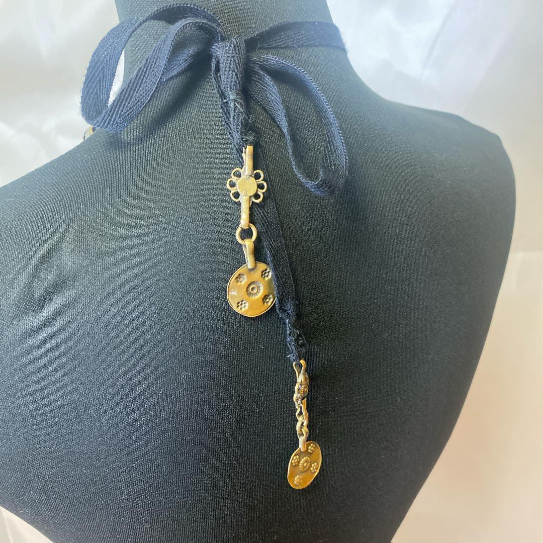 【期間限定お値引中】FCBD アクセサリー トライバルネックレス 　チェーン装飾