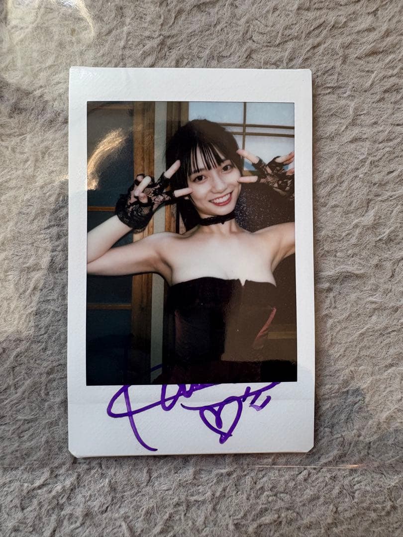 直筆　サイン　チェキ　瀬戸環奈