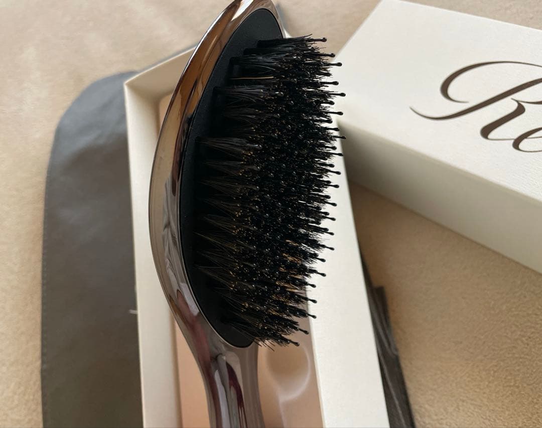 ReFa ブラックヘアブラシ 専用ボックス付き