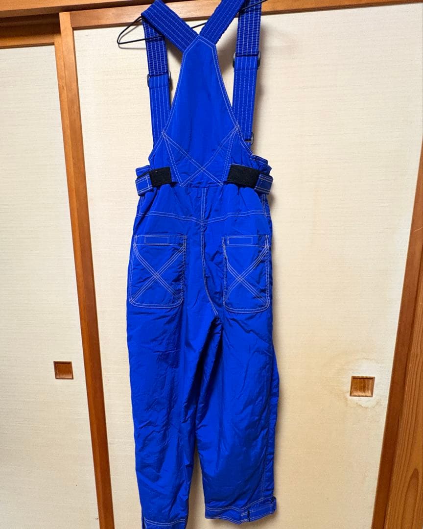 スキーウェア3点セット上下セット ネイビー赤