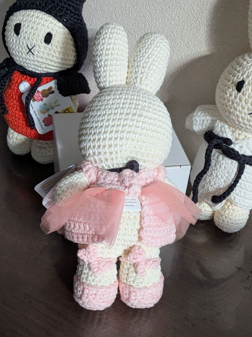 ミッフィー　エドガー・ドガ　ダンス教室METコラボJUST DUTCHあみぐるみ