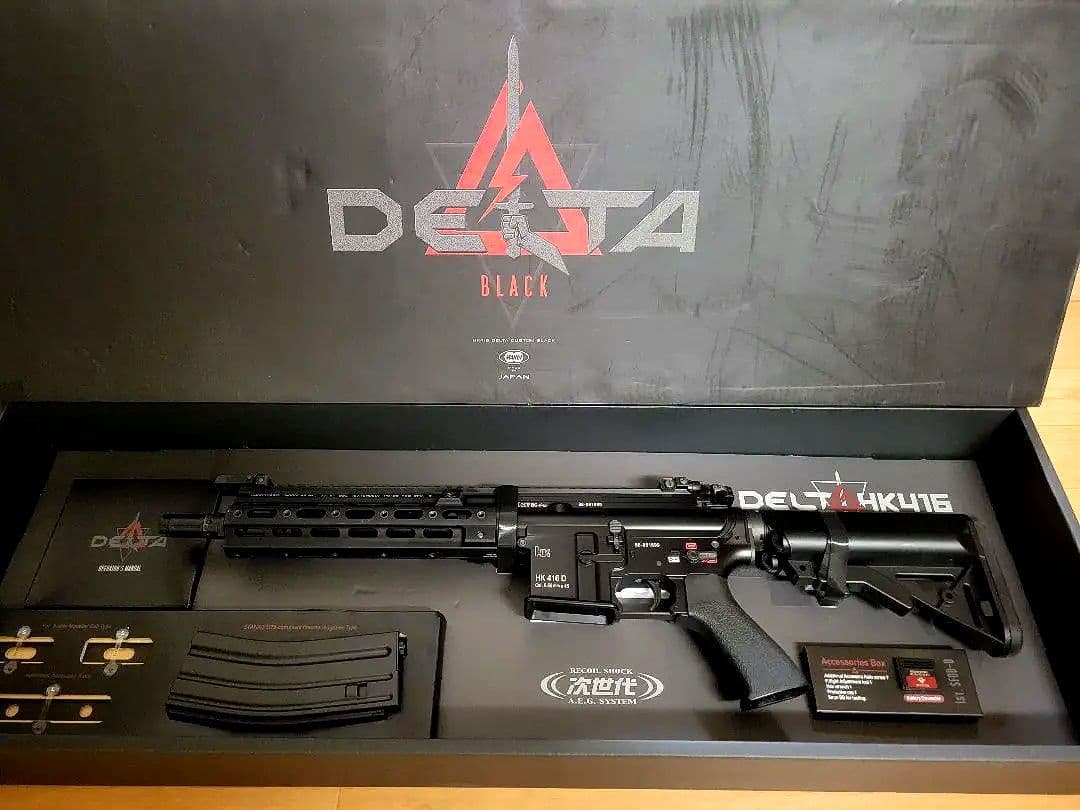 パパイヤ様用 東京マルイ 次世代電動ガン DELTA BLACK 光学機器セット