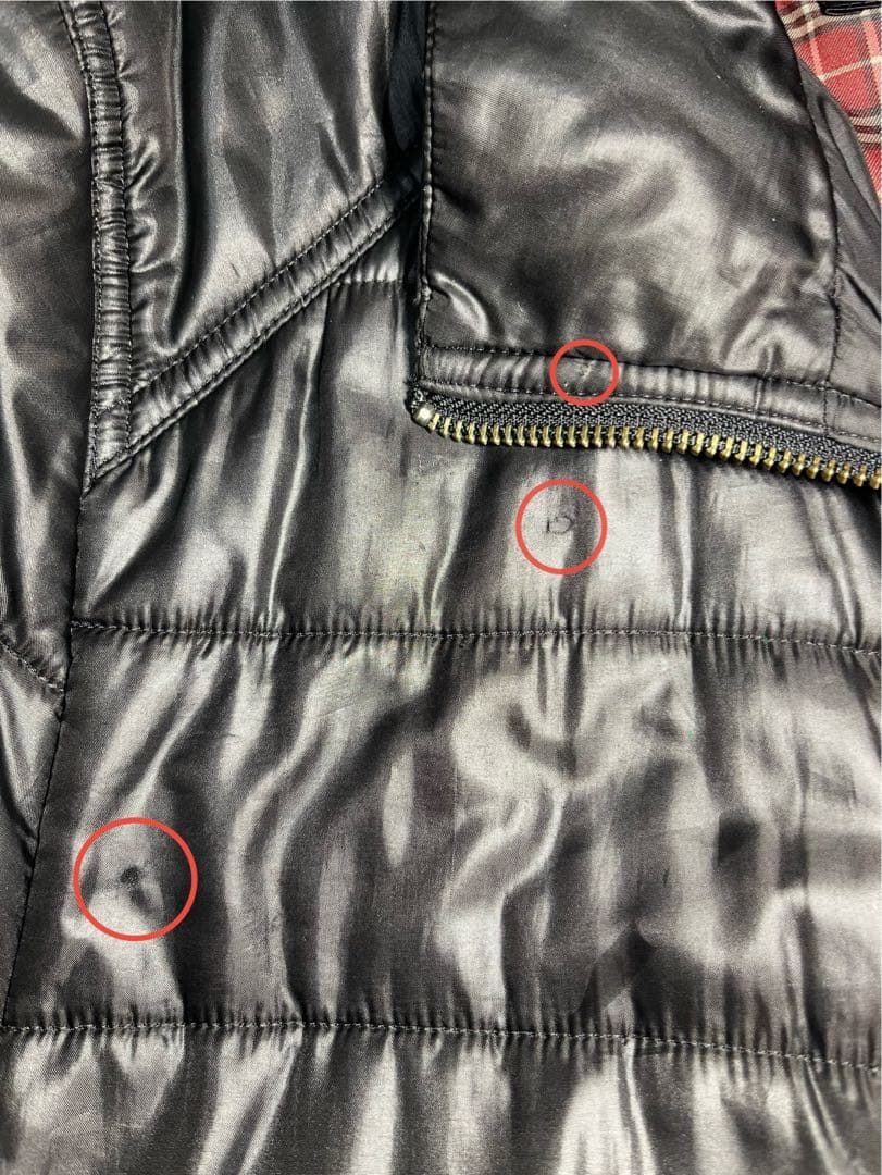 BURBERRY キルティングダウン ブラック L 短丈 Y2K