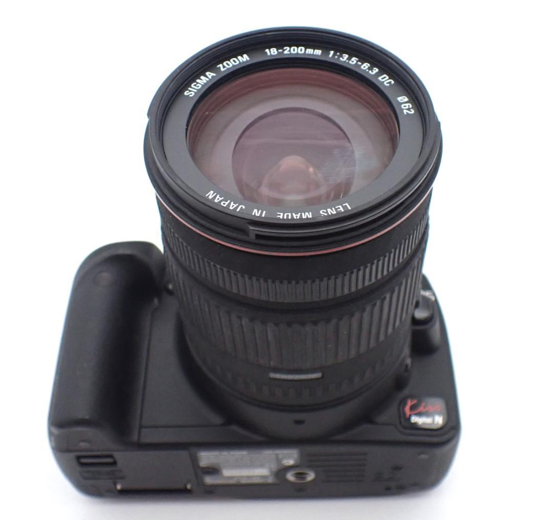 Canon EOSkiss digitalN シグマ18-200mmレンズキット