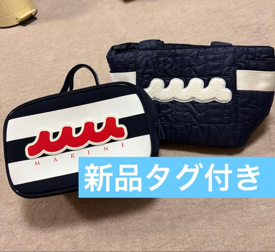 muta MARINE ムータ　マリン　ミニトートバッグ　スクエアバッグ