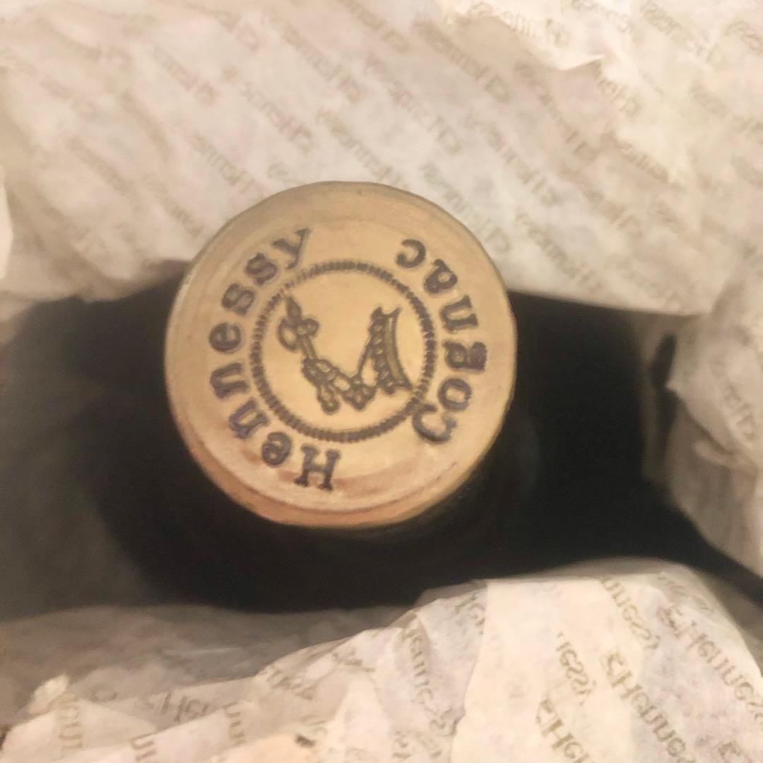 古酒　Hennessy XO ブランデー　金キャップ　グリーンボトル　入手困難