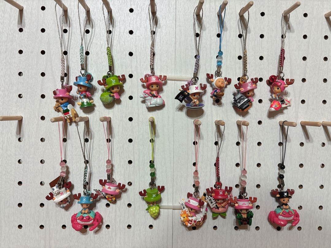 ワンピース　チョッパー　鳥取　島根　山陰　岡山　ご当地ストラップ　16個セット