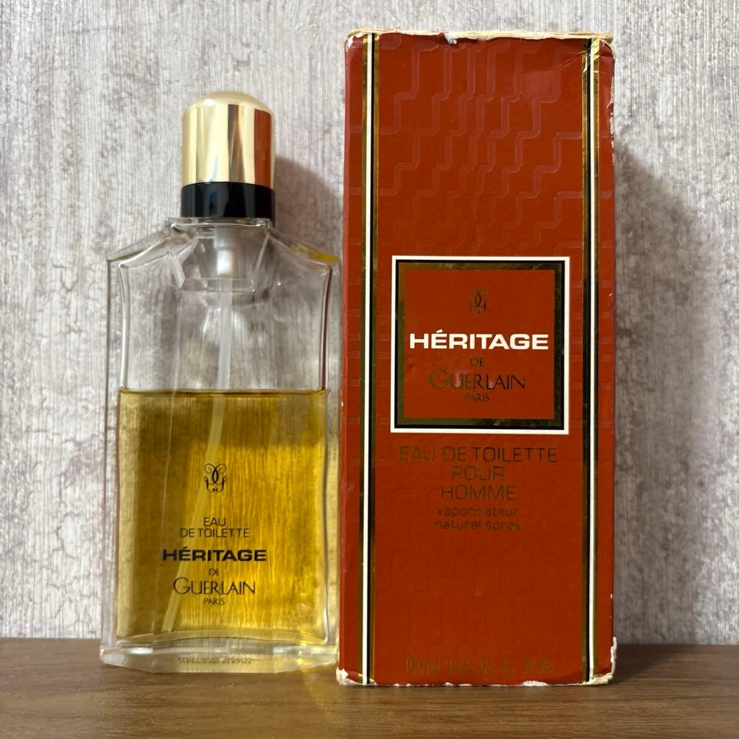 ゲラン エリタージュ EDT 100ml《残量約65%／箱あり》