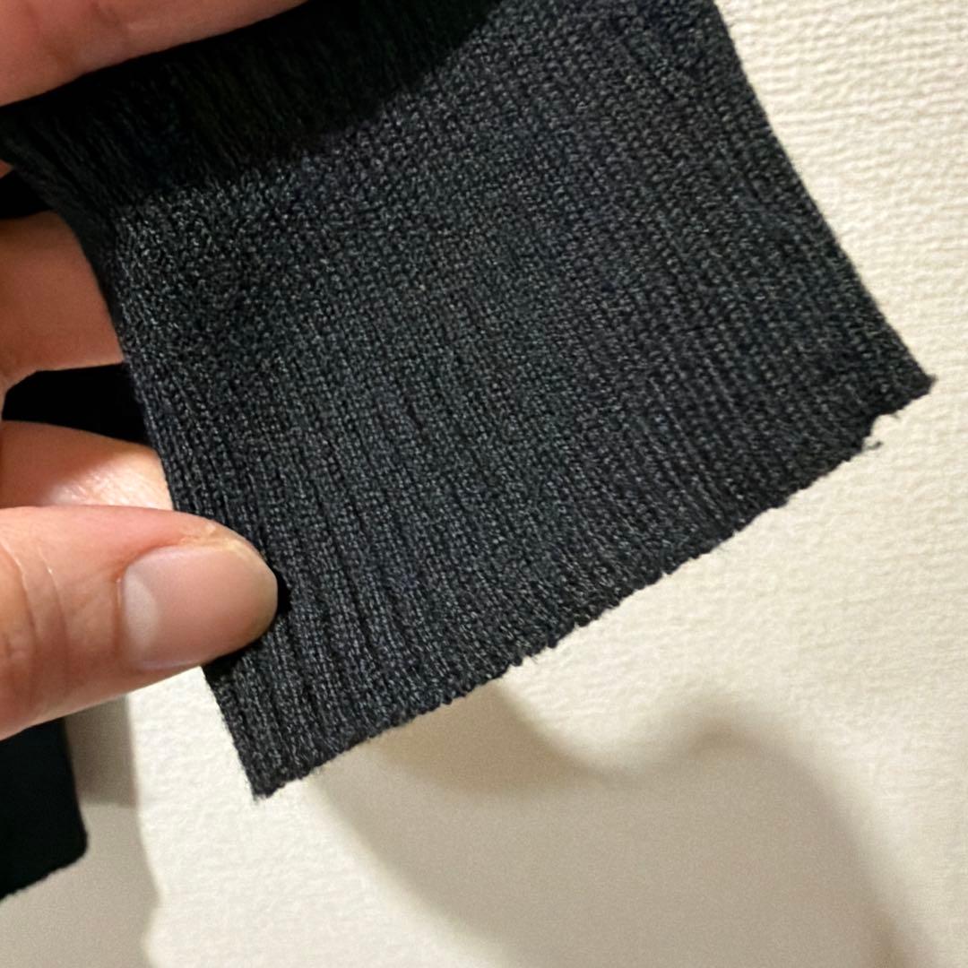 todayful レイヤードニットカーディガン